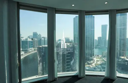 مكتب - استوديو - 1 حمام للايجار في برج بايناري - الخليج التجاري - دبي