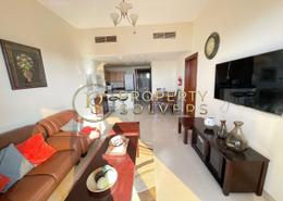 Living Room image for: Apartment - 1 bedroom - 2 bathrooms for rent in Elite Sports Residence 8 - Elite Sports Residence - Dubai Sports City - Dubai, Image 1