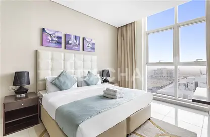 صورة لـ غرفة- غرفة النوم شقة - 1 حمام للبيع في داماك مايسون دي فيللي تينورا - دبي الجنوب (مركز دبي العالمي) - دبي ، صورة رقم 1