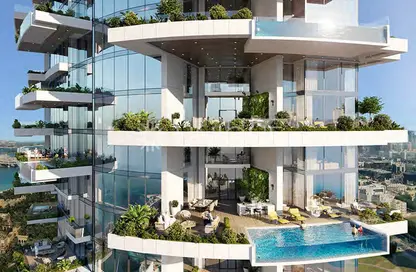 Pool image for: Apartment - 4 Bedrooms - 5 Bathrooms for sale in Cavalli Casa Tower - Al Sufouh 2 - Al Sufouh - Dubai, Image 1