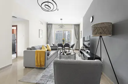 Apartment - 1 Bedroom - 1 Bathroom for rent in Icon Tower 2 - JLT Cluster L - Jumeirah Lake Towers - Dubai