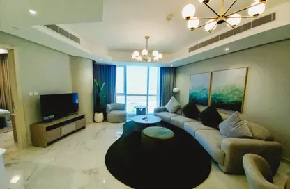 Apartment - 1 Bedroom - 2 Bathrooms for rent in Leaf Tower - Tamouh - Al Reem Island - Abu Dhabi