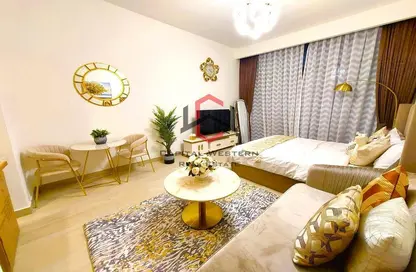 صورة لـ غرفة المعيشة شقة - 1 حمام للبيع في 5 عزيزي ريفيرا - ميدان واحد - ميدان - دبي ، صورة رقم 1