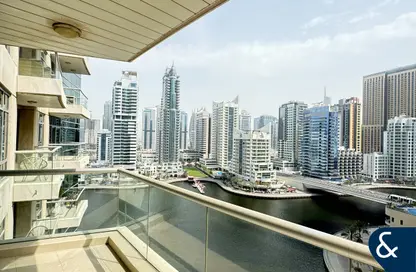 Apartment - 1 Bedroom - 2 Bathrooms for rent in Sanibel Tower - Park Island - Dubai Marina - Dubai