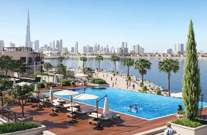 Pool image for: Apartment - 3 Bedrooms - 4 Bathrooms for sale in La Sirene - La Mer - Jumeirah - Dubai, Image 1