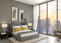 Room / Bedroom image for: Apartment - 1 bedroom - 2 bathrooms for sale in Peninsula Two - Peninsula - Business Bay - Dubai, Image 1