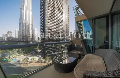 Apartment - 2 Bedrooms - 3 Bathrooms for rent in Burj Vista 2 - Burj Vista - Downtown Dubai - Dubai