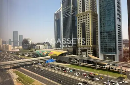 مكتب - استوديو للايجار في برج الموسى 1 - أبراج الموسى - شارع الشيخ زايد - دبي