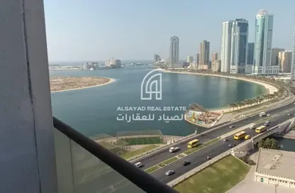 Apartment - 2 Bedrooms - 3 Bathrooms for rent in Al Khan Lagoon Tower - Al Khan Lagoon - Al Khan - Sharjah