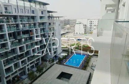 Duplex - 2 Bedrooms - 3 Bathrooms for rent in Oasis 1 - Oasis Residences - Masdar City - Abu Dhabi