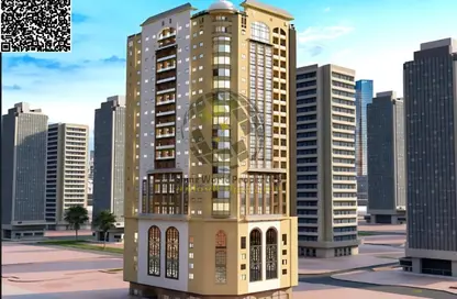 Apartment - 1 Bedroom - 2 Bathrooms for sale in Nuaimia Two Tower - Al Nuaimiya - Ajman