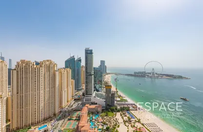 Apartment - 4 Bedrooms - 5 Bathrooms for sale in 1 JBR - Jumeirah Beach Residence - Dubai