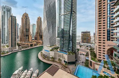 شقة - غرفة نوم - 2 حمامات للايجار في بوابة المارينا 2 - مارينا جيت - دبي مارينا - دبي شقة - غرفة نوم - 2 حمامات للايجار في بوابة المارينا 2 - مارينا جيت - دبي مارينا - دبي