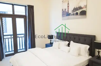 Room / Bedroom image for: Apartment - 1 Bedroom - 2 Bathrooms for sale in Tajer Residences - The Old Town Island - Downtown Dubai - Dubai, Image 1