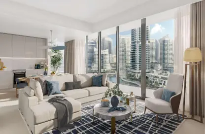 Apartment - 2 Bedrooms - 2 Bathrooms for sale in Marina Shores - Dubai Marina - Dubai