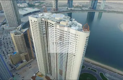 Apartment - 2 Bedrooms - 3 Bathrooms for sale in Asas Tower - Al Khan Lagoon - Al Khan - Sharjah