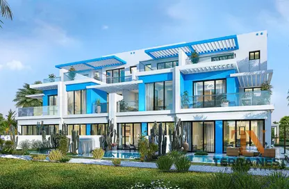 Villa - 3 Bedrooms - 4 Bathrooms for rent in Santorini - Damac Lagoons - Dubai