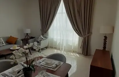 Apartment - 1 Bedroom - 2 Bathrooms for sale in Orient Tower 1 - Orient Towers - Al Bustan - Ajman