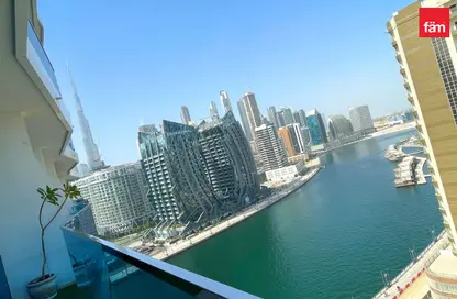 شقة - 2 غرف نوم - 3 حمامات للايجار في ويفز تاور - الخليج التجاري - دبي