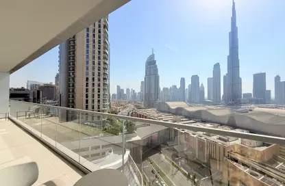 Apartment - 2 Bedrooms - 3 Bathrooms for rent in Vida Dubai Mall Tower 1 - Vida Residences Dubai Mall - Downtown Dubai - Dubai