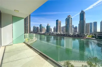 صورة لـ حوض سباحة شقة - 2 غرف نوم - 3 حمامات للبيع في ليف ريزيدينس - دبي مارينا - دبي ، صورة رقم 1