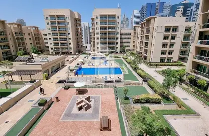 Apartment - 2 Bedrooms - 2 Bathrooms for rent in Al Dhafra 2 - Al Dhafra - Greens - Dubai