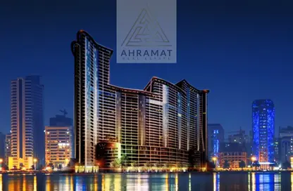 Apartment - 3 Bedrooms - 5 Bathrooms for sale in Ajman Corniche Residences - Ajman Corniche Road - Ajman