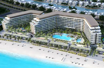 Apartment - 1 Bedroom - 2 Bathrooms for sale in Delphine Beach Residences - Siniyah Island - Umm Al Quwain Marina - Umm Al Quwain