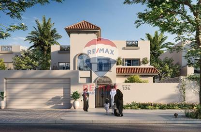 Villa - 4 Bedrooms - 5 Bathrooms for sale in Fay Alreeman - Al Shamkha - Abu Dhabi
