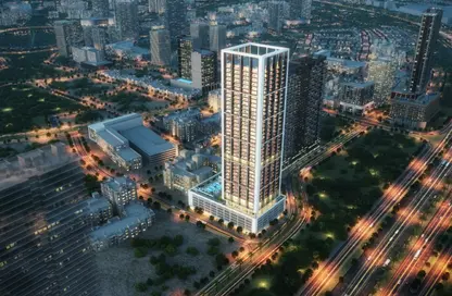 شقة - 1 حمام للبيع في بن غاطي أبيكس - الضاحية 10 - قرية الجميرا سركل - دبي