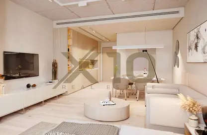 صورة لـ غرفة المعيشة / غرفة الطعام شقة - 2 غرف نوم - 2 حمامات للبيع في ماج 330 - سيتي أوف أرابيا - دبي ، صورة رقم 1