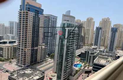 شقة - غرفة نوم - 2 حمامات للايجار في دريم تاور - دبي مارينا - دبي