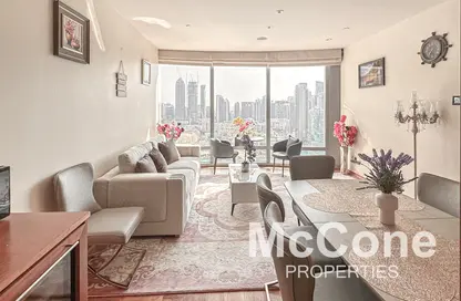 شقة - غرفة نوم - 2 حمامات للايجار في برج خليفة المنطقة 2ب - برج خليفة - دبي وسط المدينة - دبي