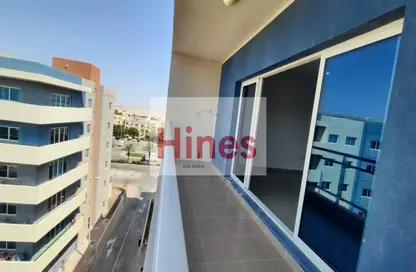 Balcony image for: Apartment - 2 Bedrooms - 2 Bathrooms for sale in Tower 20 - Al Reef Downtown - Al Reef - Abu Dhabi, Image 1
