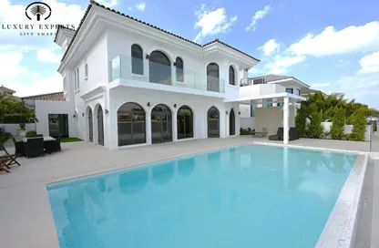 Villa - 5 Bedrooms - 5 Bathrooms for rent in Garden Homes Frond M - Garden Homes - Palm Jumeirah - Dubai