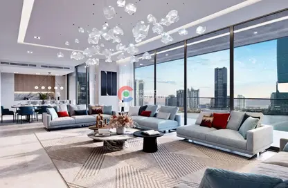 Apartment - 1 Bedroom - 1 Bathroom for sale in Peninsula Four - Peninsula - Business Bay - Dubai