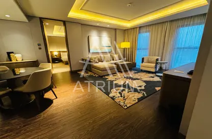 Apartment - 2 Bedrooms - 3 Bathrooms for rent in InterContinental Residences Abu Dhabi - Al Bateen - Abu Dhabi