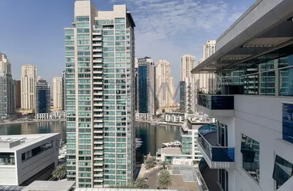 Apartment - 2 Bedrooms - 3 Bathrooms for rent in Cascades Tower - Dubai Marina - Dubai