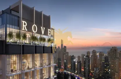 Apartment - Studio - 1 Bathroom for sale in Rove Home Dubai Marina - Dubai Marina - Dubai