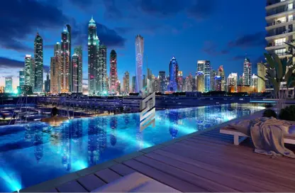 Apartment - 3 Bedrooms - 3 Bathrooms for sale in Beach Mansion - EMAAR Beachfront - Dubai Harbour - Dubai