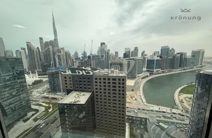 مكتب - استوديو - 1 حمام للايجار في برج بايناري - الخليج التجاري - دبي