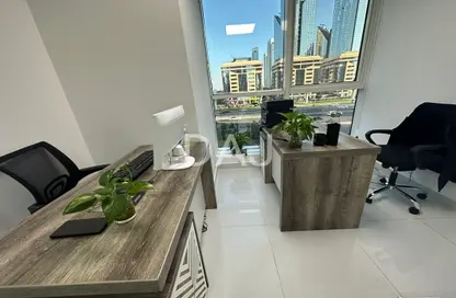 Office Space - Studio - 1 Bathroom for rent in Aspin Tower - Sheikh Zayed Road - Dubai
