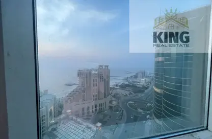 Apartment - 3 Bedrooms - 3 Bathrooms for rent in Ajman Corniche Residences - Ajman Corniche Road - Ajman