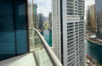شقة - غرفة نوم - 2 حمامات للايجار في برج إنديجو - (JLT) مجمع D - أبراج بحيرة الجميرا - دبي