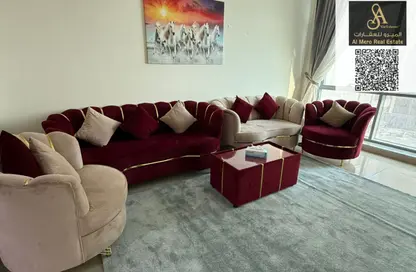 Apartment - 1 Bedroom - 2 Bathrooms for rent in Ajman Corniche Residences - Ajman Corniche Road - Ajman