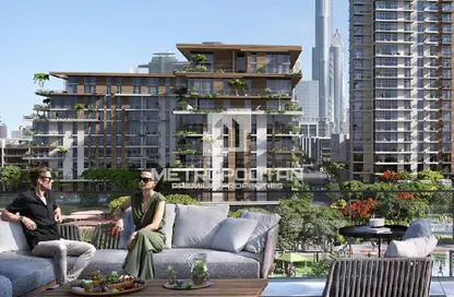 Outdoor Building image for: Apartment - 1 Bedroom - 1 Bathroom for sale in Viridian - Central Park at City Walk - City Walk - Dubai, Image 1