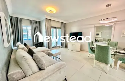 Apartment - 1 Bedroom - 2 Bathrooms for rent in The Signature - Burj Khalifa Area - Downtown Dubai - Dubai