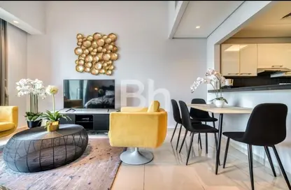 Apartment - Studio - 1 Bathroom for rent in Silverene Tower B - Silverene - Dubai Marina - Dubai