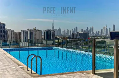 Apartment - 2 Bedrooms - 3 Bathrooms for rent in Iris Amber - Al Jaddaf - Dubai