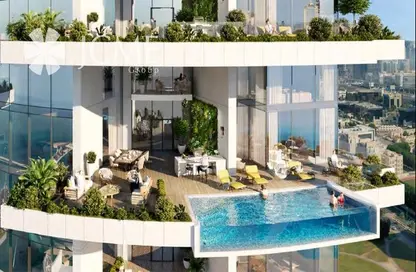 Apartment - 2 Bedrooms - 4 Bathrooms for sale in Cavalli Casa Tower - Al Sufouh 2 - Al Sufouh - Dubai